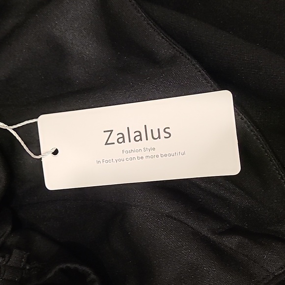 Women's Elegant Spaghetti Straps Deep V Neck Sleeveless Bodycon Party Dress - Picture 5 of 6